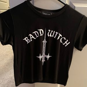 Dolls kill half shirt bad witch